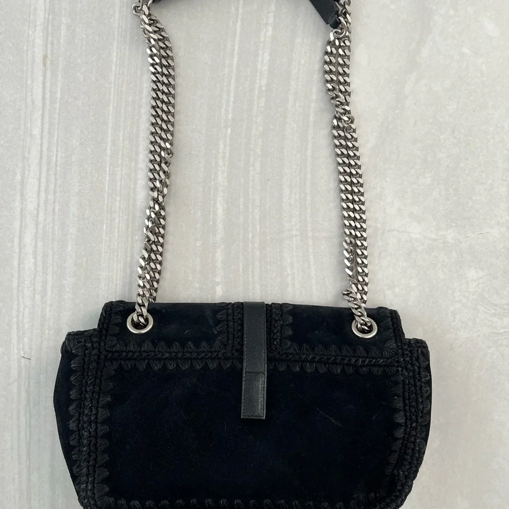 Yves Saint Laurent Black Quilted Shoulder Bag - Picture 5 of 11